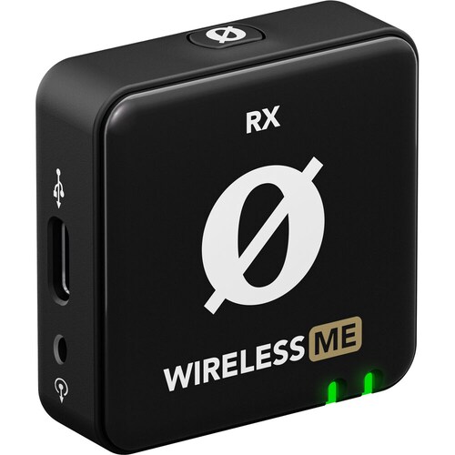 Rode Wireless ME Black Kit de Sistema para Micrófono Inalámbrico Compacto (2.4 GHz)