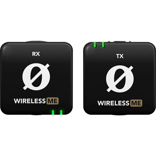 Rode Wireless ME Black Kit de Sistema para Micrófono Inalámbrico Compacto (2.4 GHz)