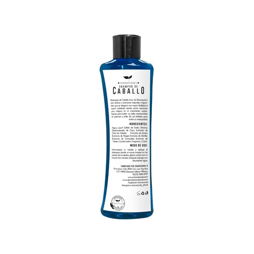 Shampoo Caballo Azul 500 ml Shanatural's