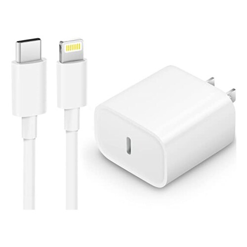 Combo cargador para iphone 20w .
