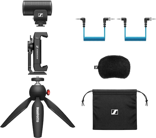 509256 MICROFONO SMALL SHOTGUN MKE200 MOBILE KIT SENNHEISER