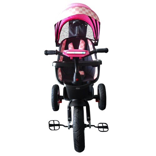 Triciclo Angelin Noni 360 grados Llanta de aire 3041-C Rosa