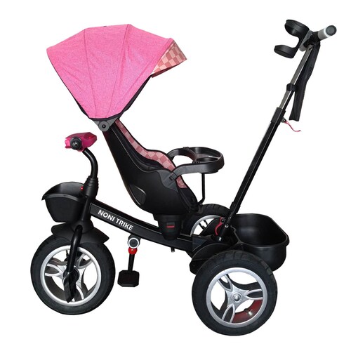 Triciclo Angelin Noni 360 grados Llanta de aire 3041-C Rosa