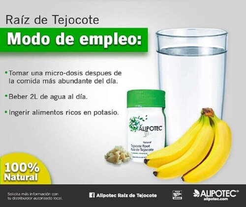 Alipotec (180 Dias) Raiz de tejocote