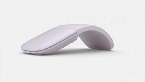 Microsoft Arc Mouse-minimalista inalámbrico Bluetooth, Lila