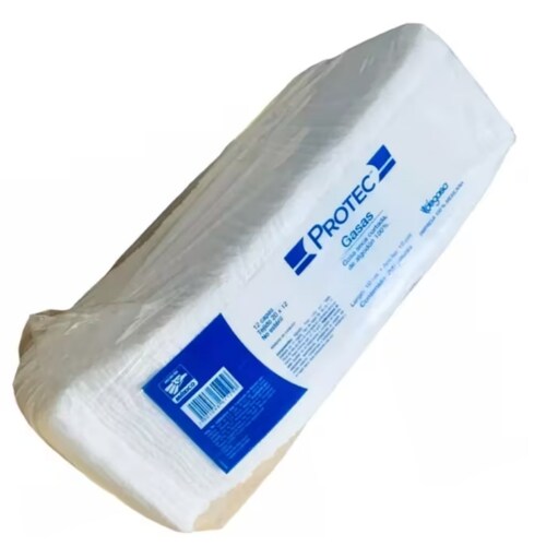 Esponja de Gasa Protec 10x10cm c/200pz / No Estéril - Médica Depot