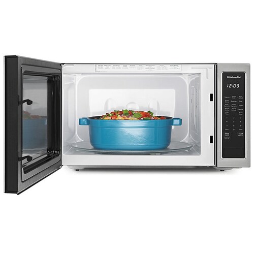 Microondas Kitchenaid KMCS3022GSS de 61cm (24") y 2.2 p³Acero Inox