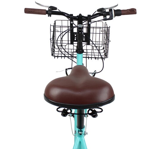 Bicicleta Urbana Vintage R26 Frenos V-brakes Menta