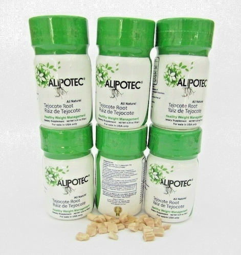 Alipotec 6 botes (90 Dias cada uno) Raiz de tejocote