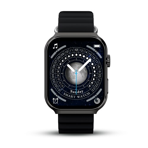 Smartwatch Kronos Prime Stf con pantalla 1.96" Color Negro 