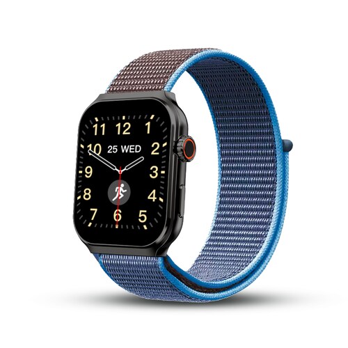 Smartwatch Kronos Prime Stf con pantalla 1.96" Color Negro 