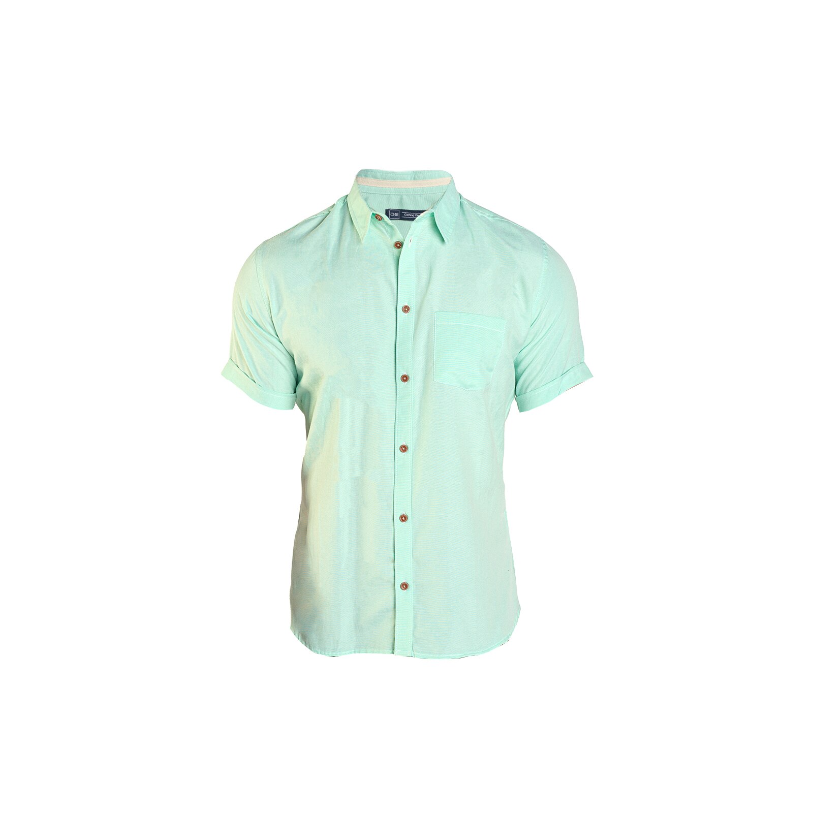 Camisa verde menta discount hombre