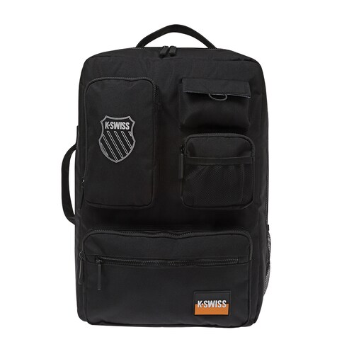Mochila Kswiss Escolar Backpack River Negro