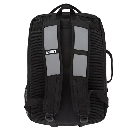 Mochila Kswiss Escolar Backpack River Negro