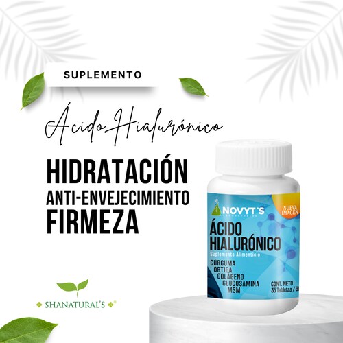 Ácido Hialurónico 35 Tabletas Shanova
