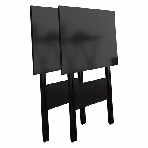 Juego de Mesas Plegables Playcon Color Negro.