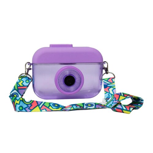 Cantimplora con diseño de camara 
