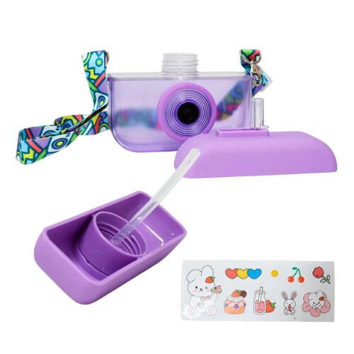 Cantimplora con diseño de camara 
