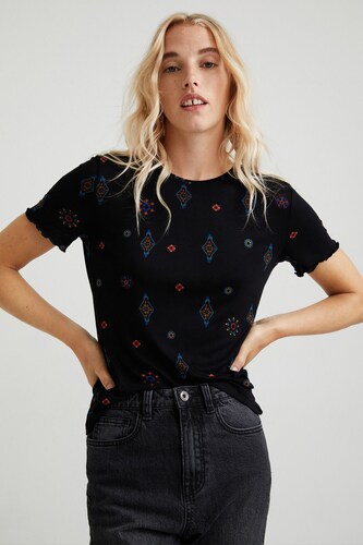 Playera slim mandalas DESIGUAL.