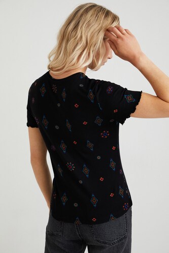 Playera slim mandalas DESIGUAL.