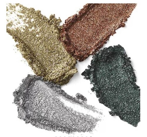 Paleta De 4 Sombras Glitter,originales De Sephora Clean .