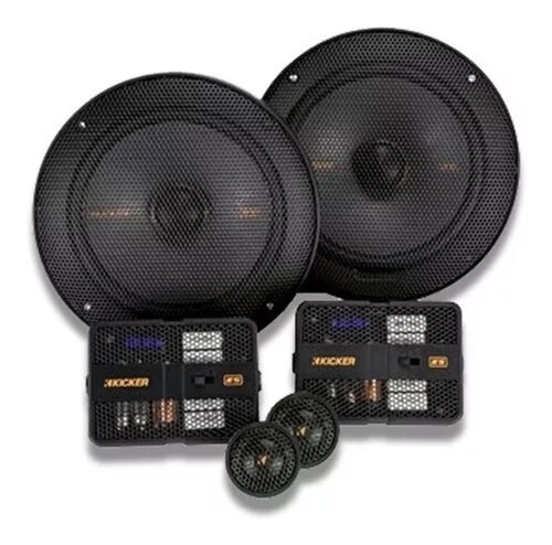 Set De Medios Kicker 6-1/2  Kss65 Tweeter + Crossover