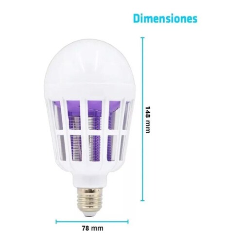 Foco mata mosquitos luz LED
