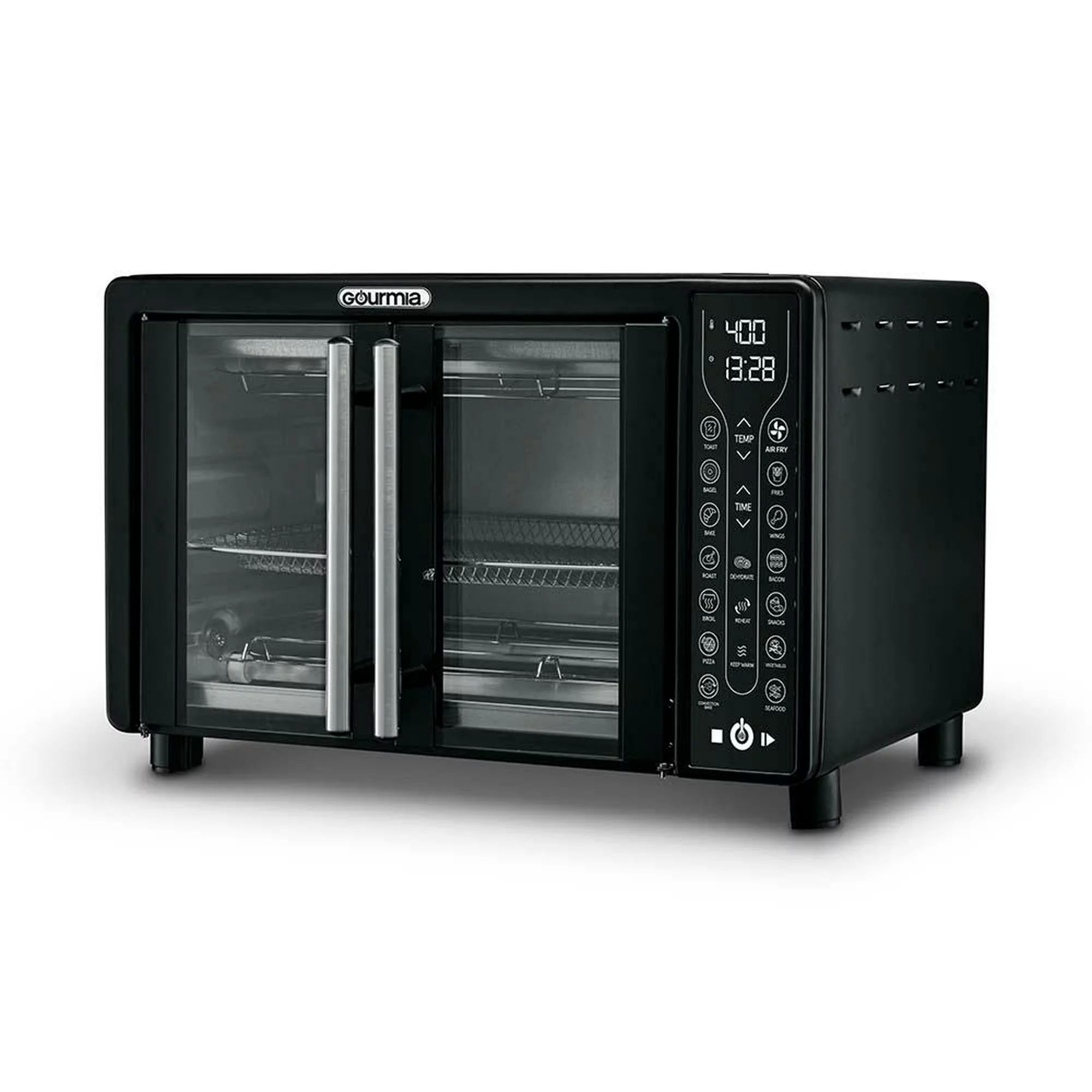 Horno Digital Con Freidora De Aire Gourmia 24 Litros Negro