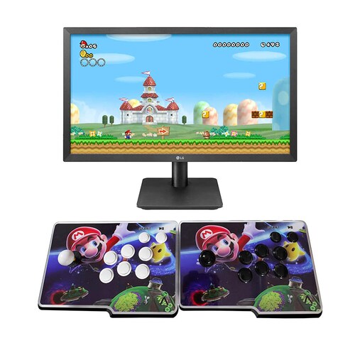 Consola Tablero AION Doble MB ALL Stars S3+Monitor LG 22MP410-B 21.5"