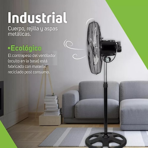 Ventilador Metalico 18" 3 en 1 TAURUS MARTE 3 Vel 3 Aspas