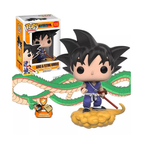 Funko Pop Goku and Flying Nimbus Dragon Ball 109