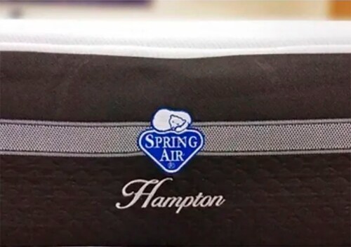 Colchon Spring Air Individual Hampton Resorte Independiente
