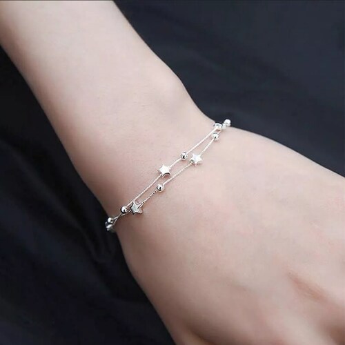 Pulsera Mujer Estrellas Universo Moda Regalo