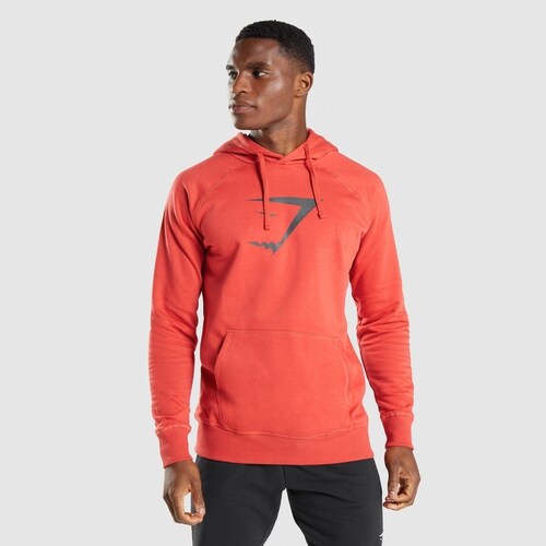 Sudadera Para Hombre Con Capucha Gymshark Rojo