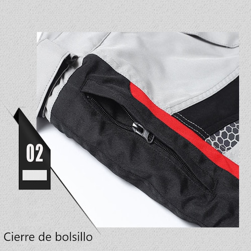 Pantalón moto hombre negro motocicleta protección armadura contra agua aire deporte