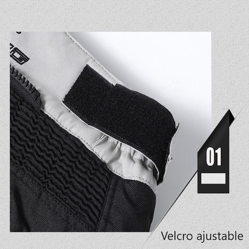 Pantalón moto hombre negro motocicleta protección armadura contra agua aire deporte