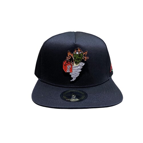 Gorra Snapback Mr. Kash Taz negro MKTN03