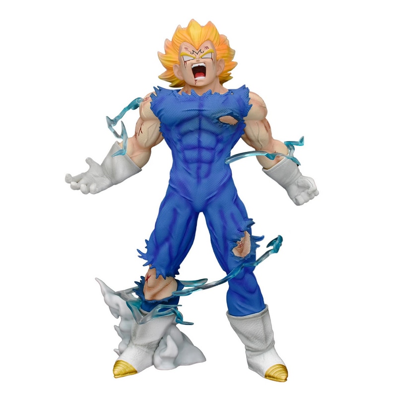 Juguete Muneco Figura Dragon Ball Z Vegeta Explosion Con Caja