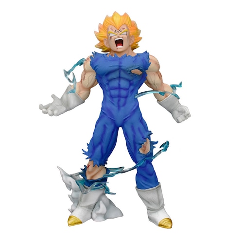 Juguete Muñeco Figura Dragon Ball Z Vegeta Explosion Con Caja