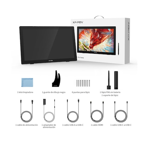 Tableta Grafica Xp-pen Artist 24 Qhd Con Pantalla 2k