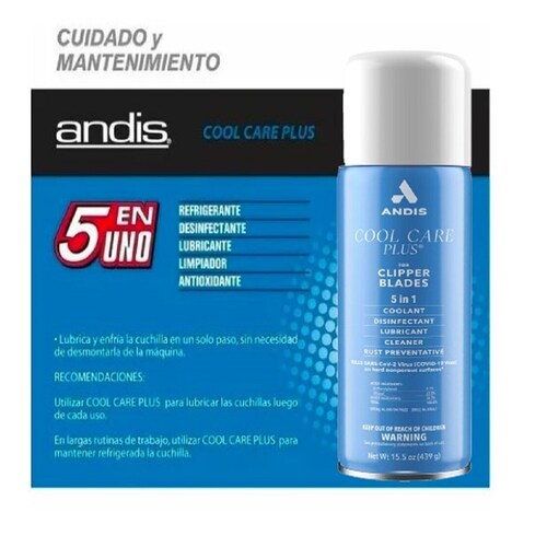 Cool Care Andis Lubricante Desinfectante Limpiador para Maquinas