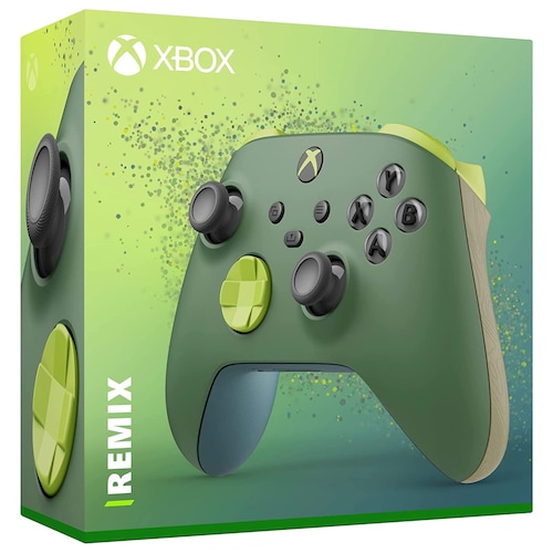 Control Ecológico Joystick inalámbrico Xbox Series XS Verde Remix