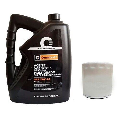 Cambio Aceite Omnicraft 15w40 Aceite Y Filtro