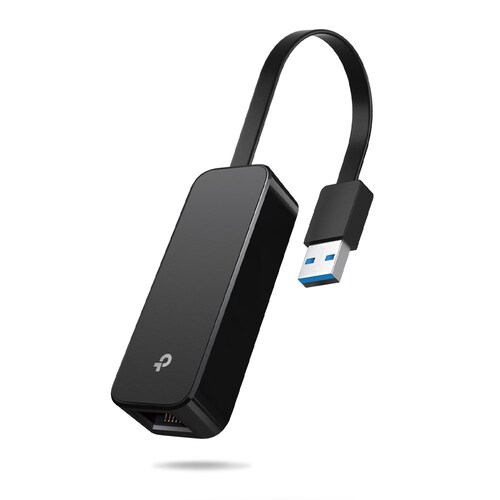 TP-Link Adaptador Red USB UE306 USB-A 3.0 Macho - Gigabit Ethernet RJ-45 Hembra 1 Gbit/s, Negro