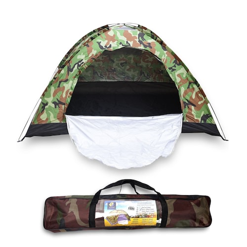 Casa De Campaña Impermeable Diseño Militar Camping 2 Metros