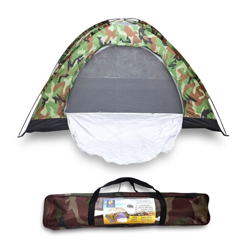 Casa De Campaña Impermeable Diseño Militar Camping 2 Metros