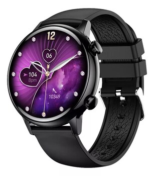 Smartwatch Reloj N22 Fralugio 2 En 1 Con Audífonos Tws Nfc Negro Fralugio  Sport