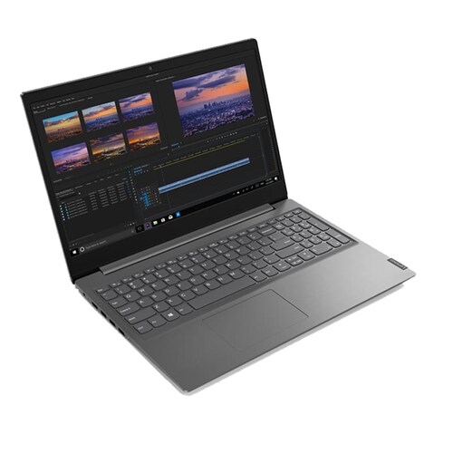Laptop Lenovo V15-IGL Intel Celeron N4020 15.6''  SSD 256GB/ 4GB Windows 10 - Gris + Base Enfriadora+ Microsd 64GB+ Mouse 
