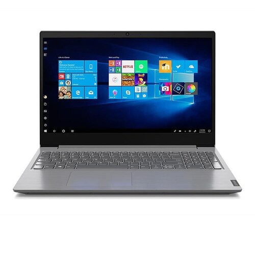 Laptop Lenovo V15-IGL Intel Celeron N4020 15.6''  SSD 256GB/ 4GB Windows 10 - Gris + Base Enfriadora+ Microsd 64GB+ Mouse 