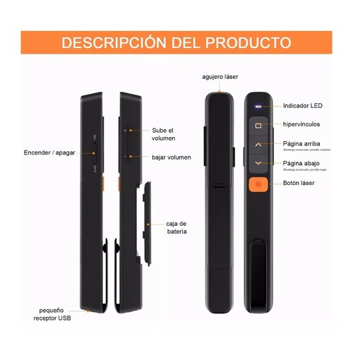 Puntero De Presentación, Puntero Remoto Inalámbrico P... | Cuotas Sin
